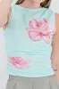 Top mesh flor degradado sold by Shasa
