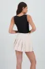 Top doble tela tirantes escote cuadrado sold by Shasa