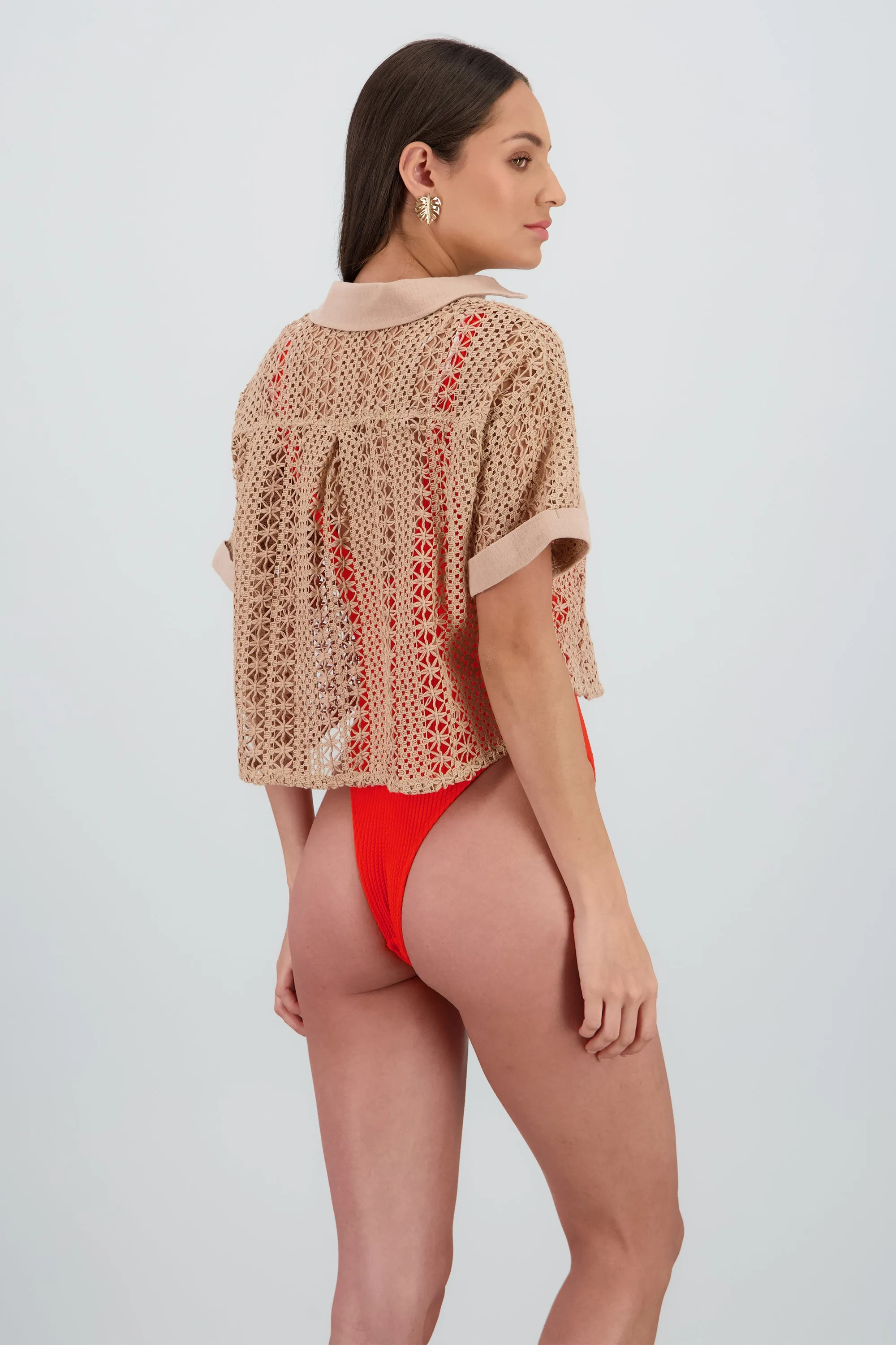 Camisa tejido crochet sold by Shasa product image thumbnail 4