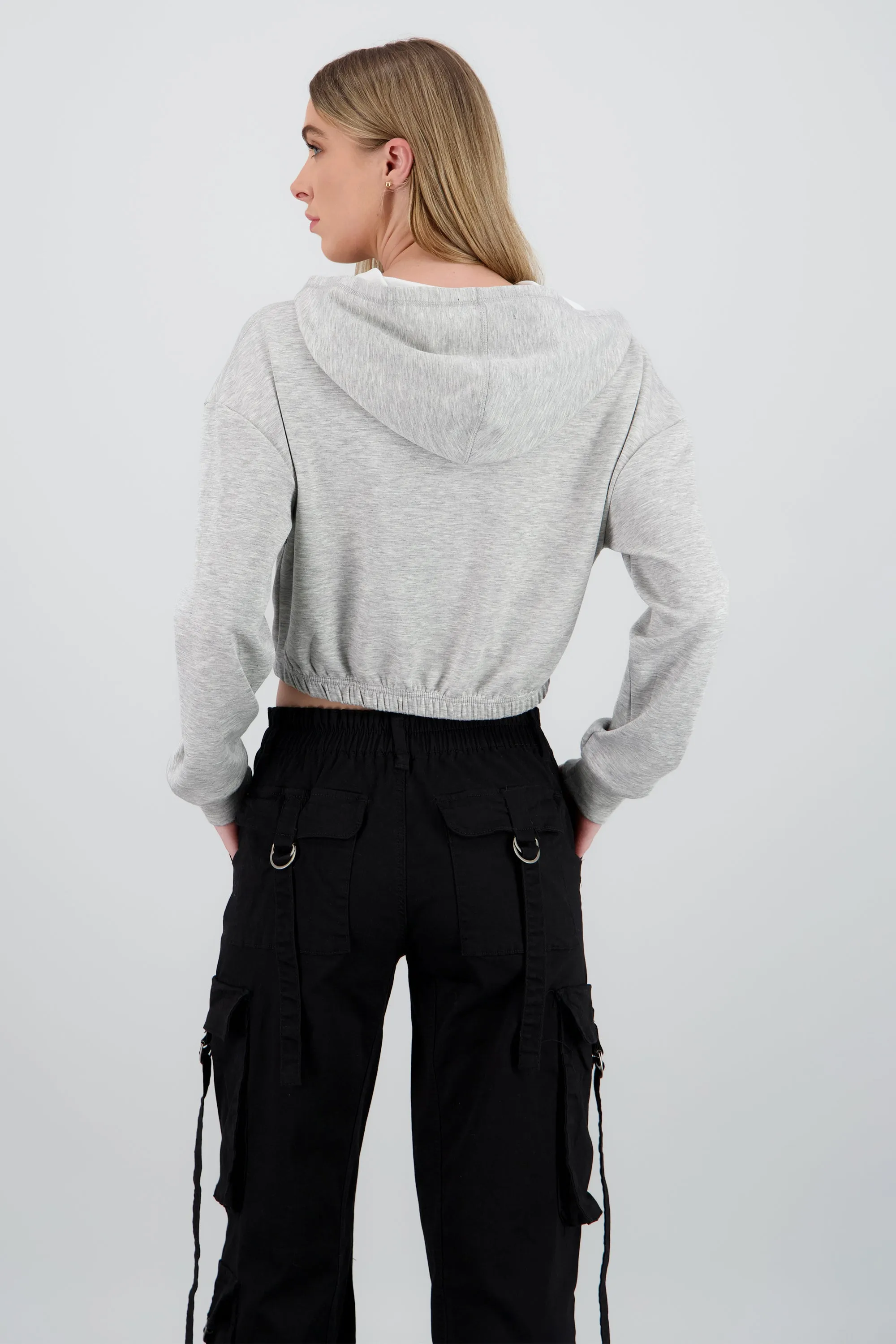 Sudadera corta lisa suave sold by Shasa product image thumbnail 4