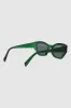 Lente wayfarer geometrico traslucido sold by Shasa
