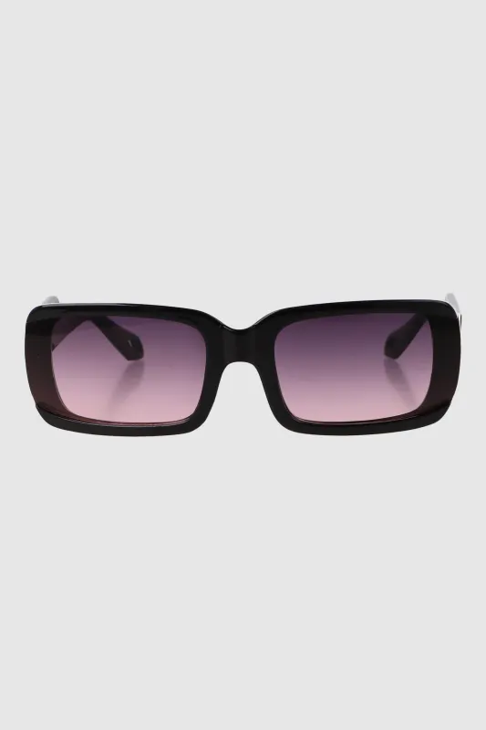 Lente rectangular monocromatico detalle metalico sold by Shasa