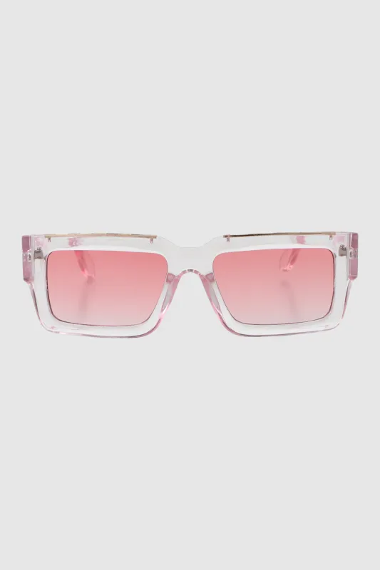 Lente wayfarer ancho traslucido sold by Shasa