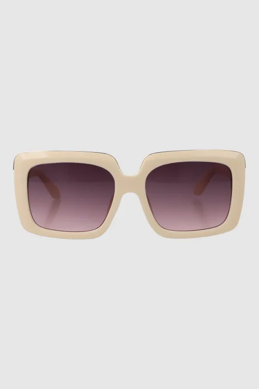 Lente rectangular con linea metalica sold by Shasa
