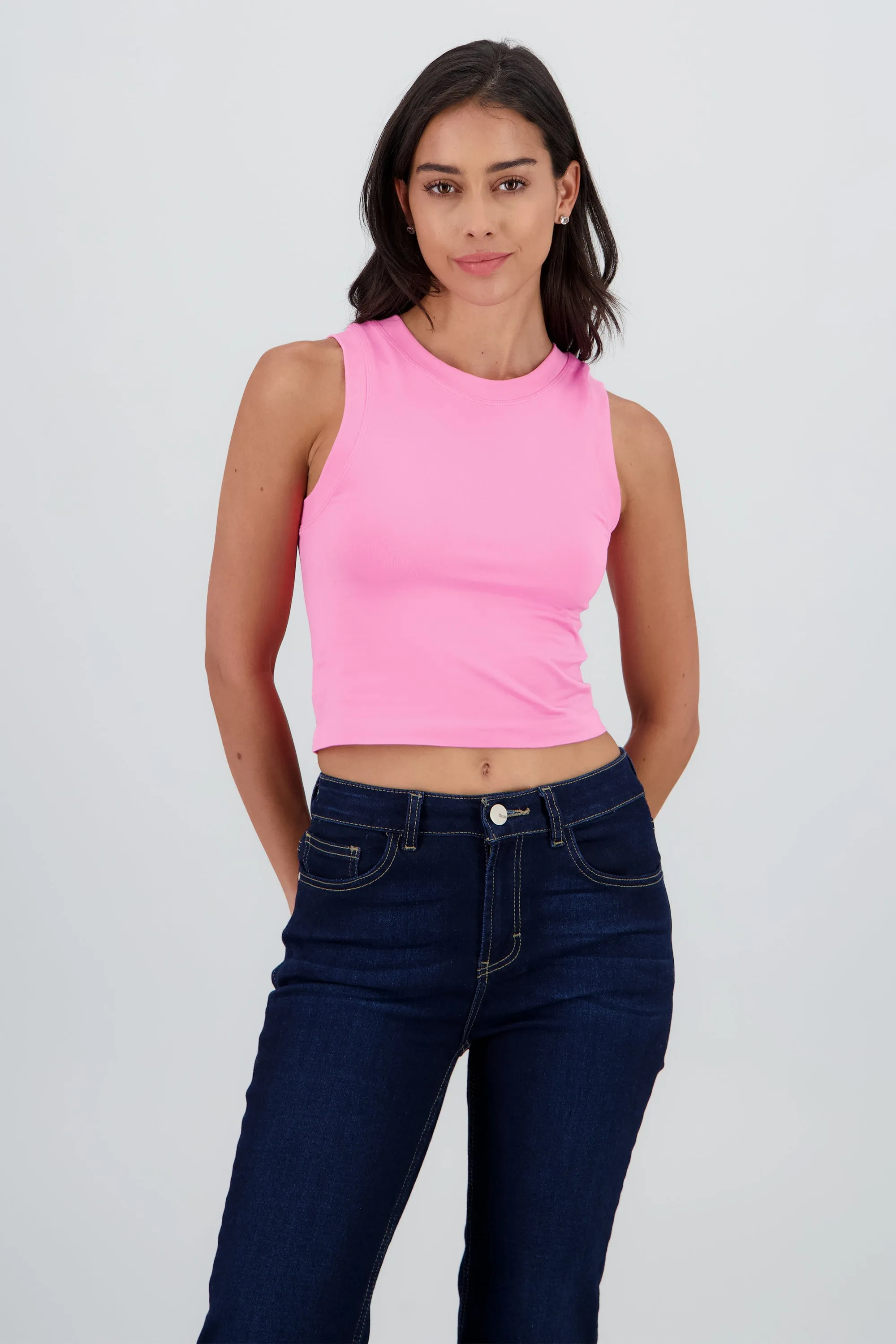 Top Seamless Liso Sin Mangas sold by Shasa