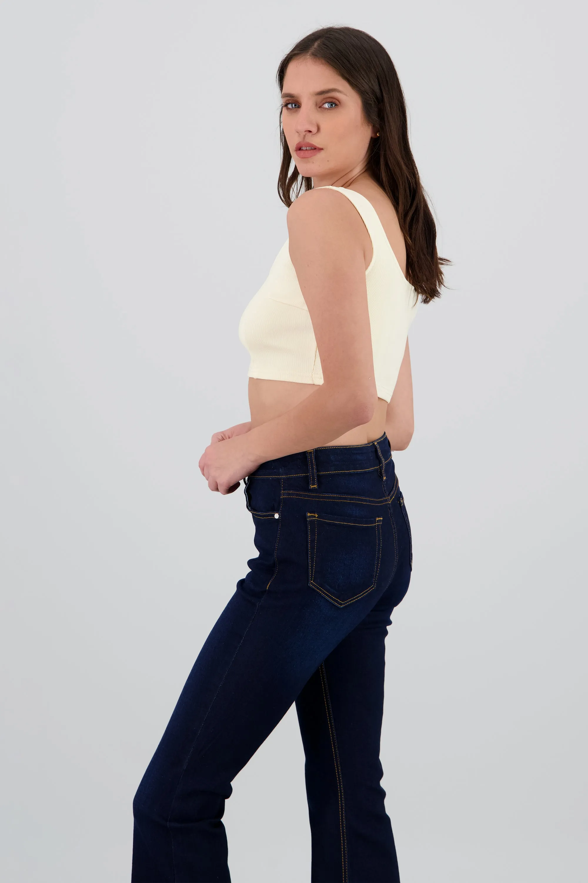 Top crop tirantes escote cuadrado sold by Shasa product image thumbnail 3