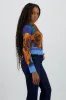 Blusa mesh estampado flores digital sold by Shasa