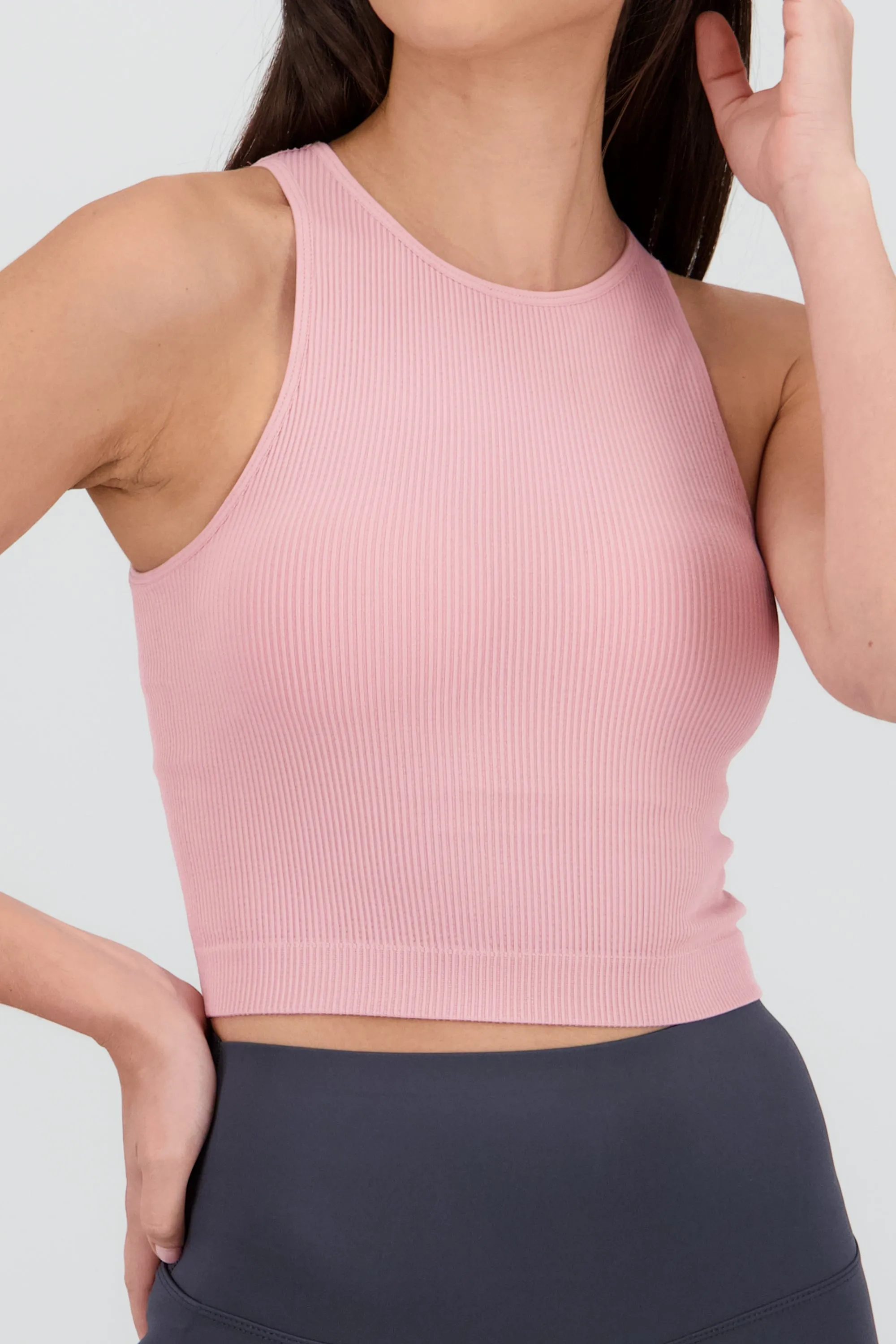 Top sin manga seamless cuello redondo sold by Shasa product image thumbnail 5