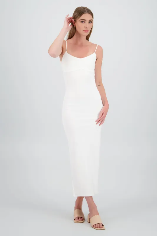 Maxi vestido bodycon liso sold by Shasa