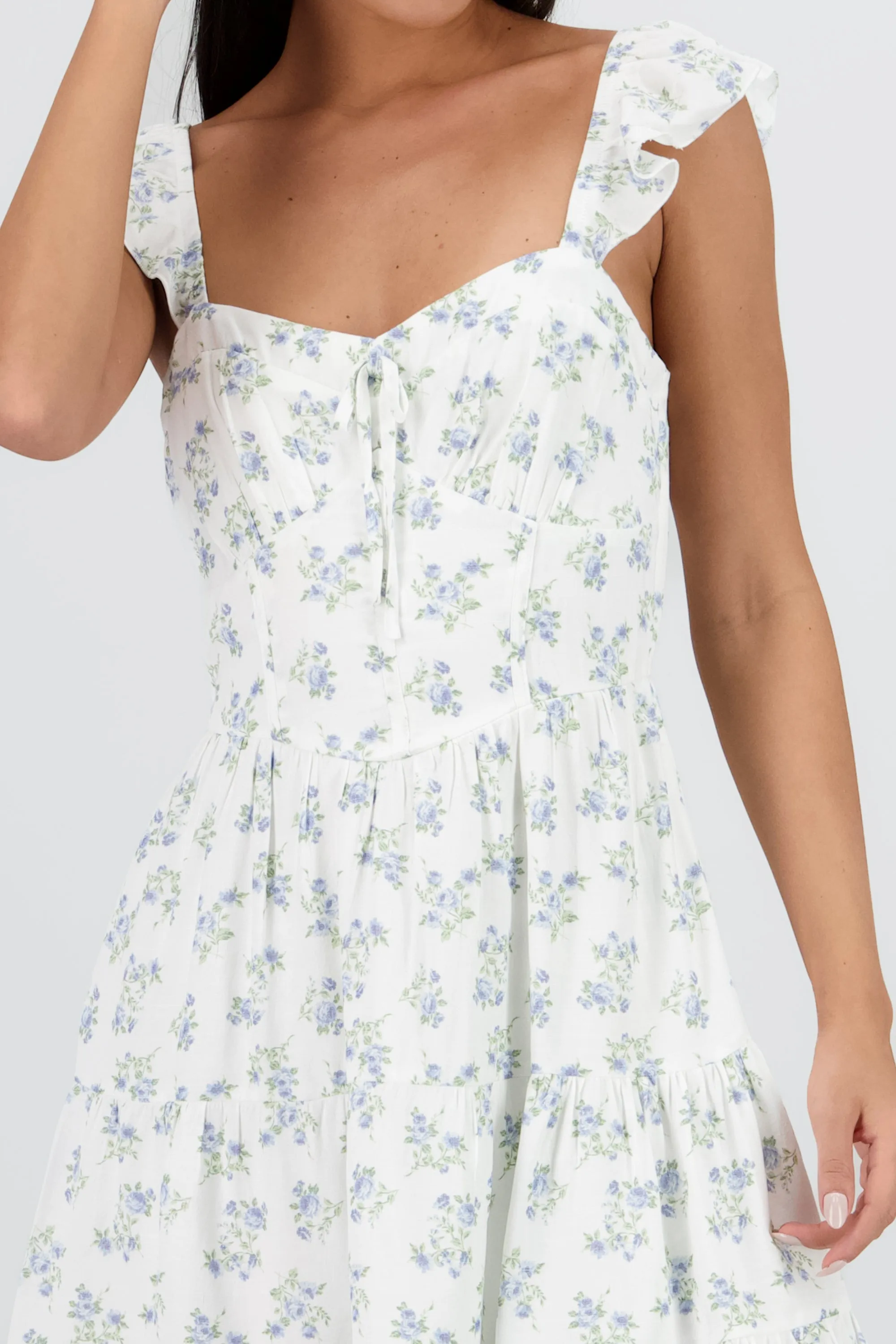 Vestido mini corset flores sold by Shasa product image thumbnail 5