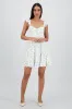 Vestido mini corset flores sold by Shasa