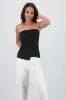 Top strapless asimetrico sold by Shasa