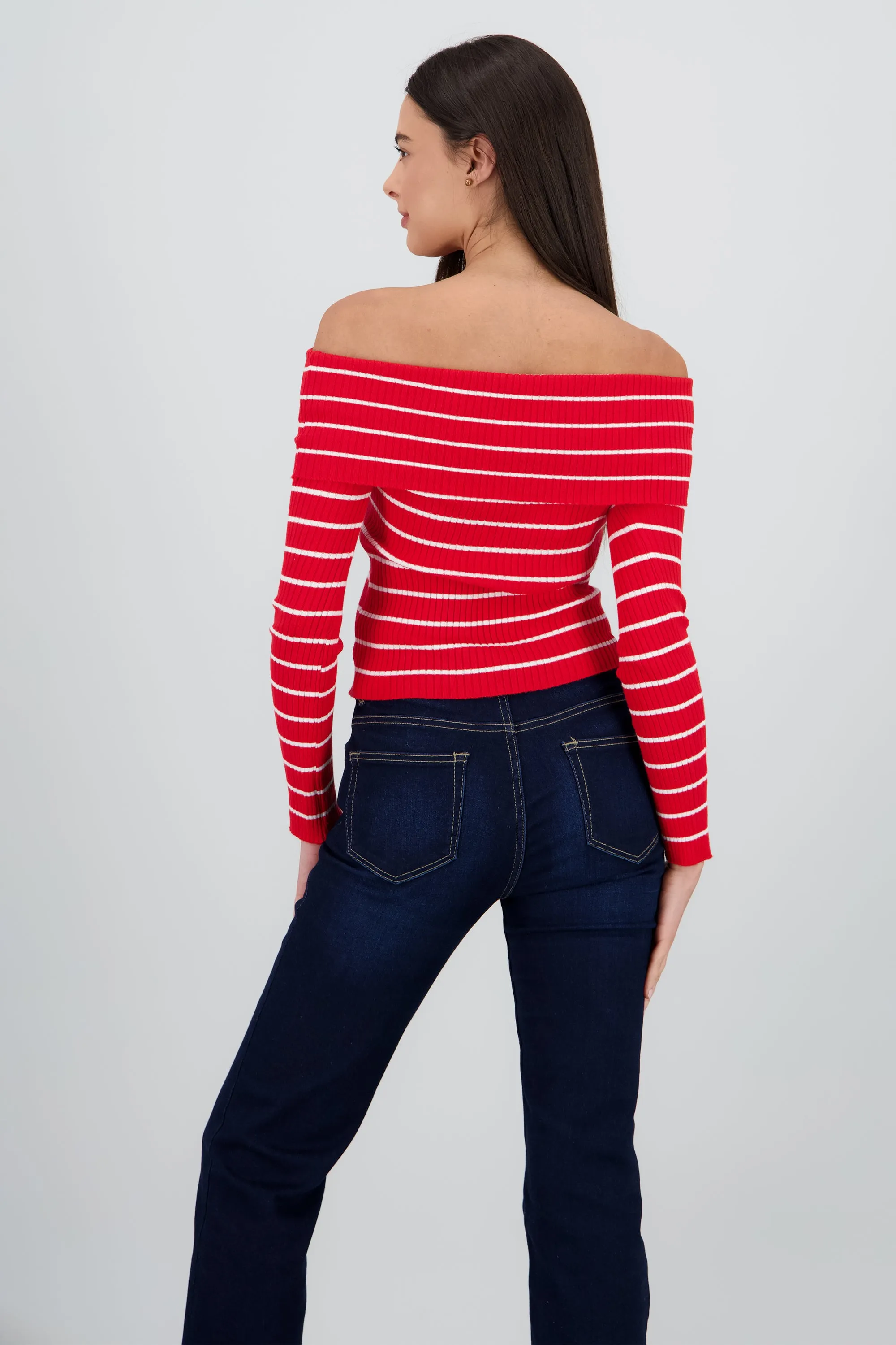 Top rayas sin hombros sold by Shasa product image thumbnail 4