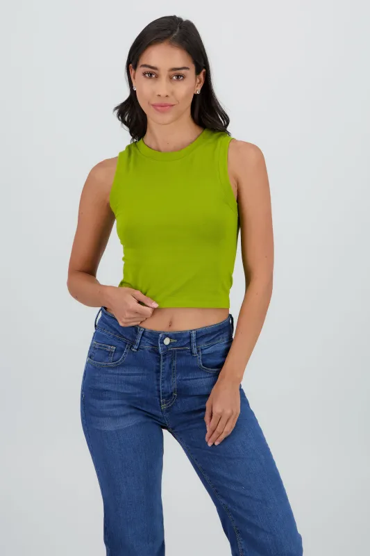 Top Seamless Liso Sin Mangas sold by Shasa