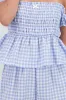 Blusa peplum estampado gingham sold by Shasa