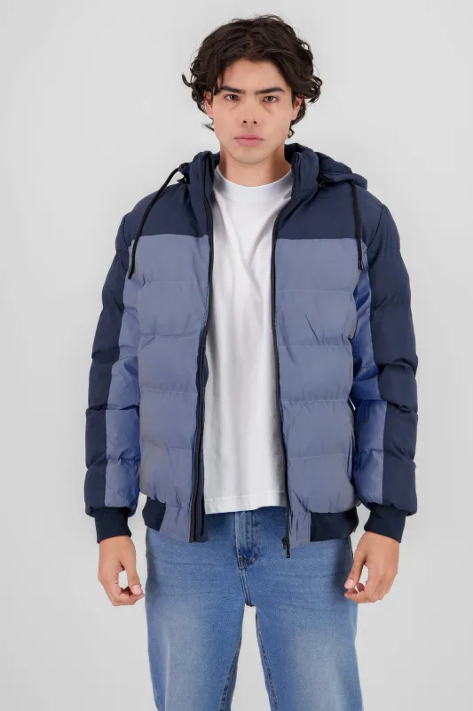 Chamarra puffer reflejante sold by Shasa