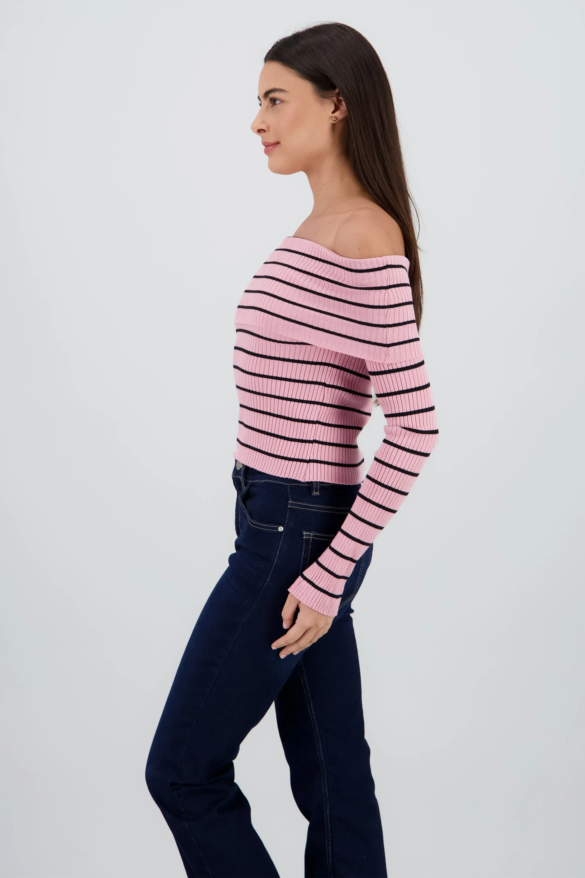 Top rayas sin hombros sold by Shasa product image thumbnail 3