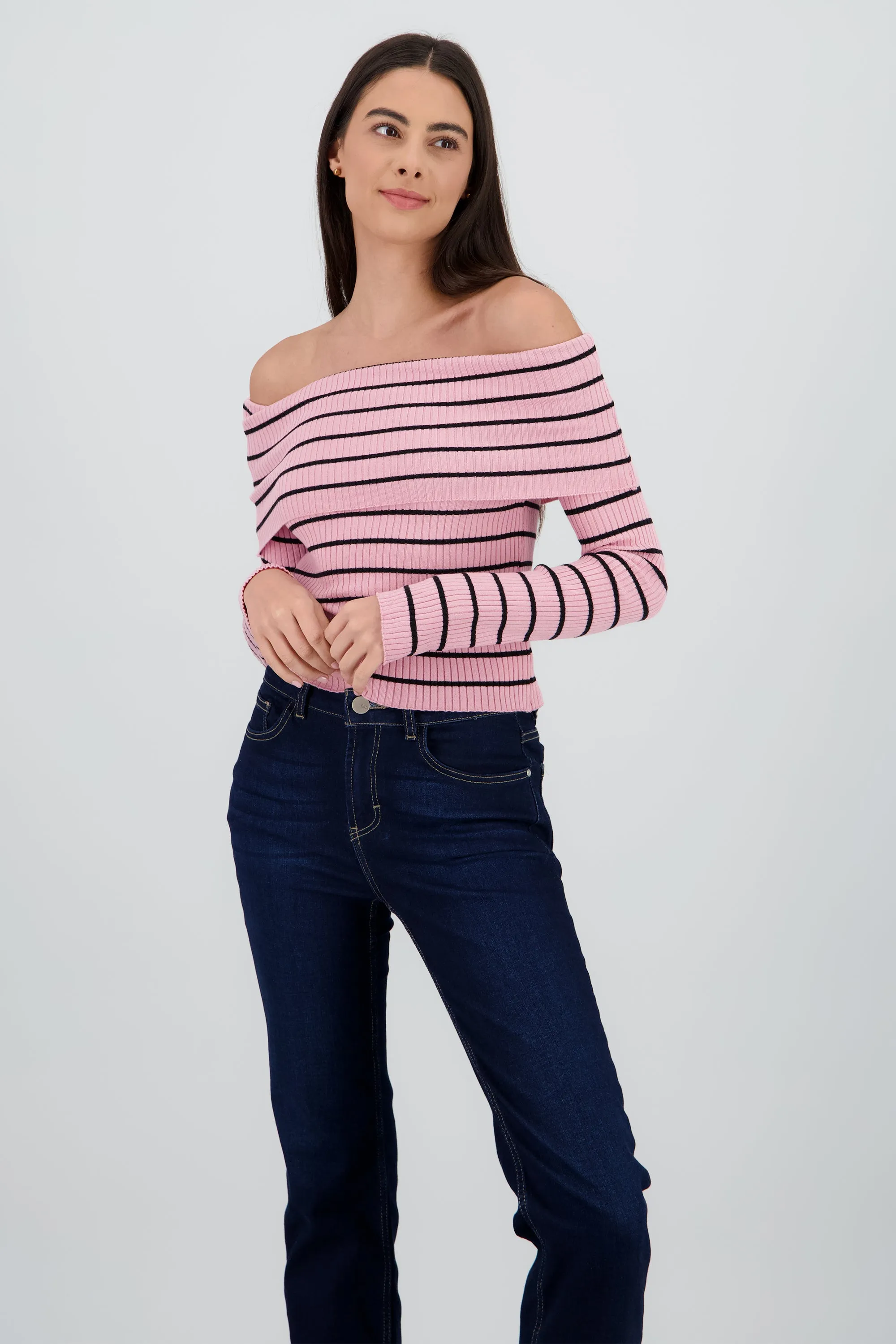 Top rayas sin hombros sold by Shasa product image thumbnail 2