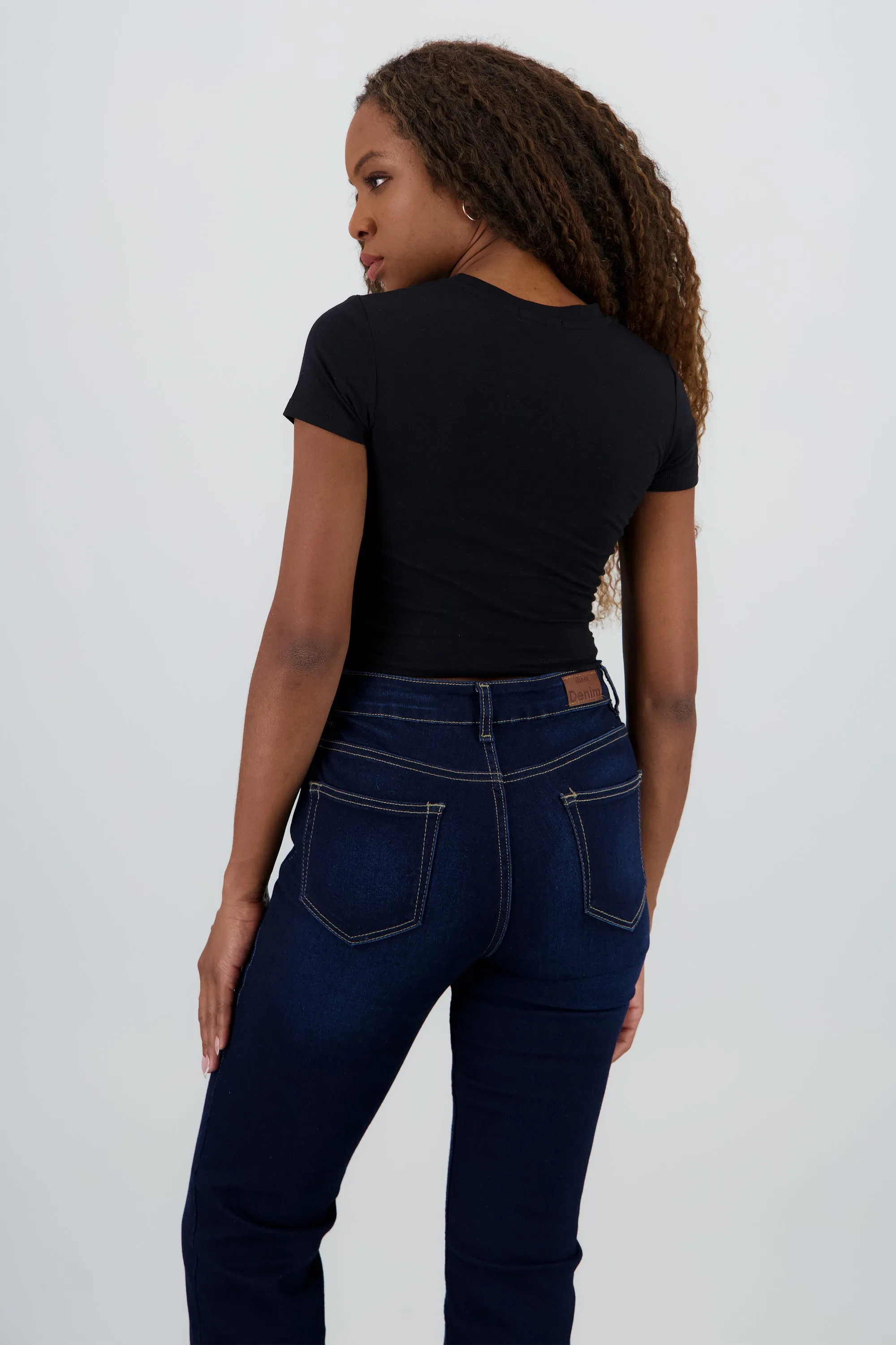 Top corto doble tela escote redondo sold by Shasa product image thumbnail 4