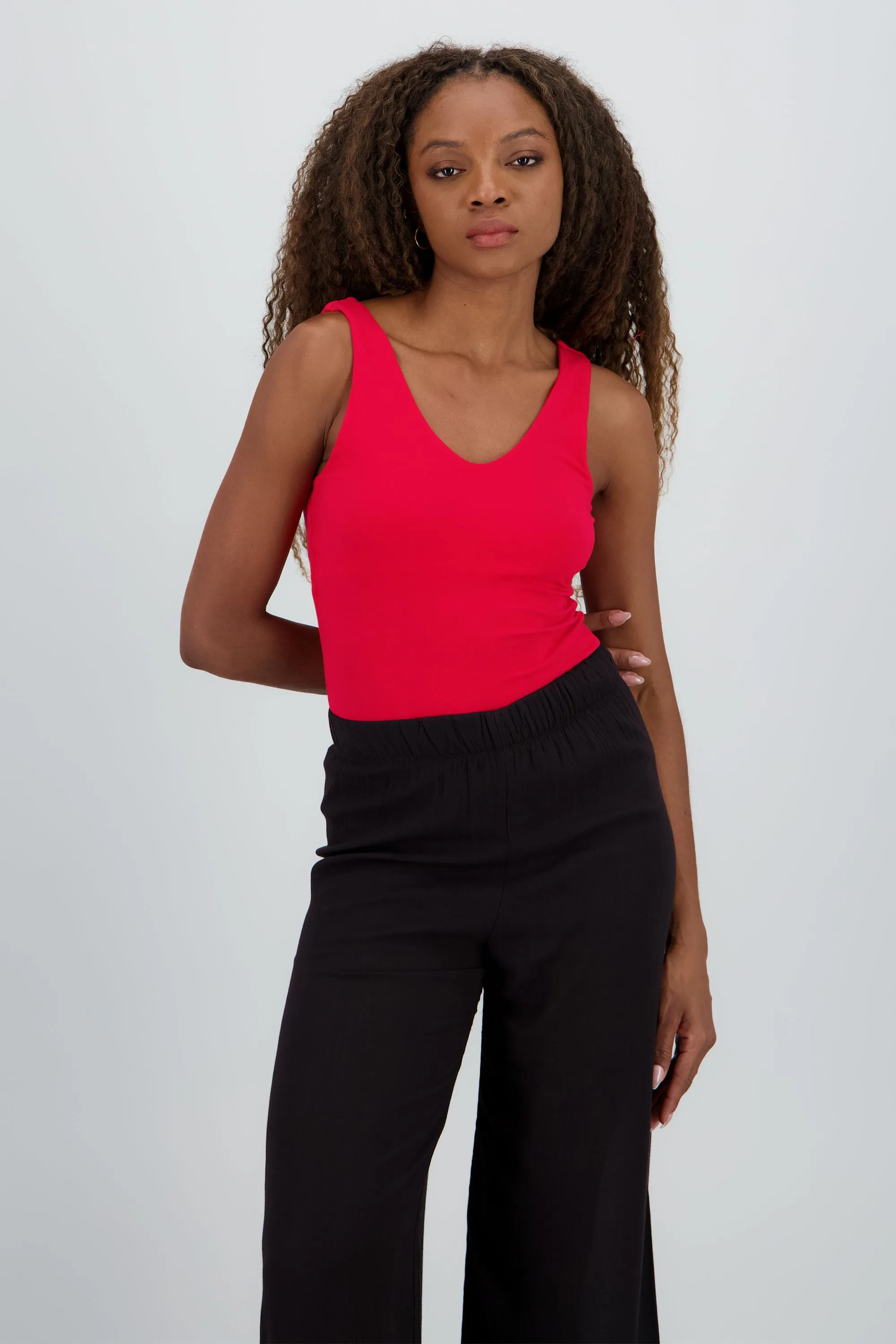 Bodysuit escote v doble tela sold by Shasa product image thumbnail 2