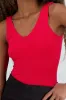 Bodysuit escote v doble tela sold by Shasa