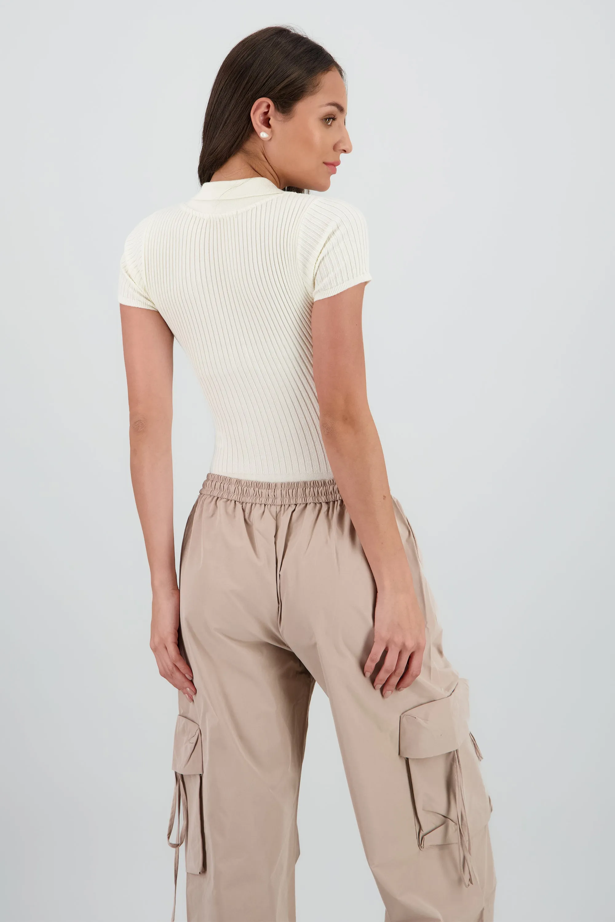 Bodysuit tejido cuello polo sold by Shasa product image thumbnail 4