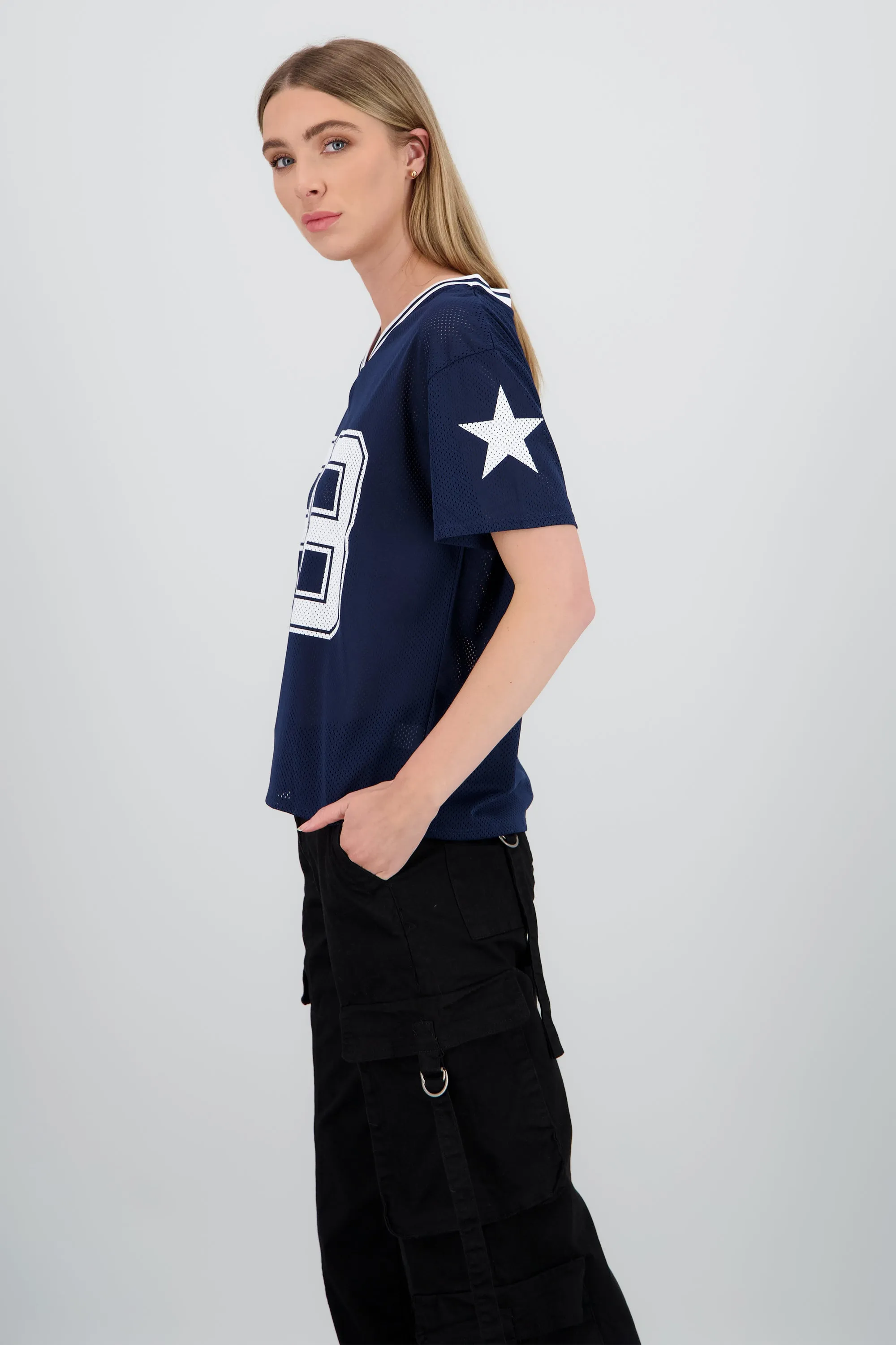 Playera over estampado numero sold by Shasa product image thumbnail 3