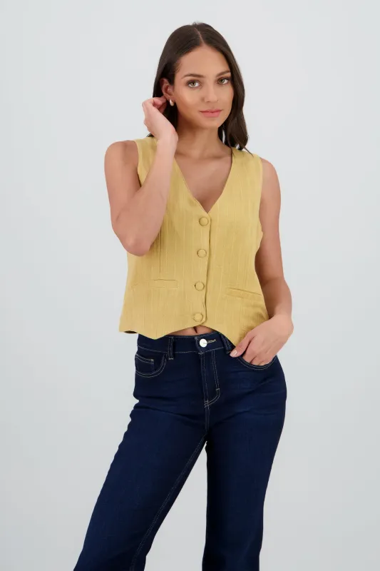 Chaleco Rayas sold by Shasa