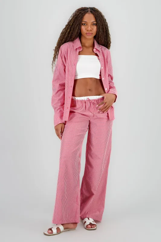 Pantalón amplio rayas sold by Shasa