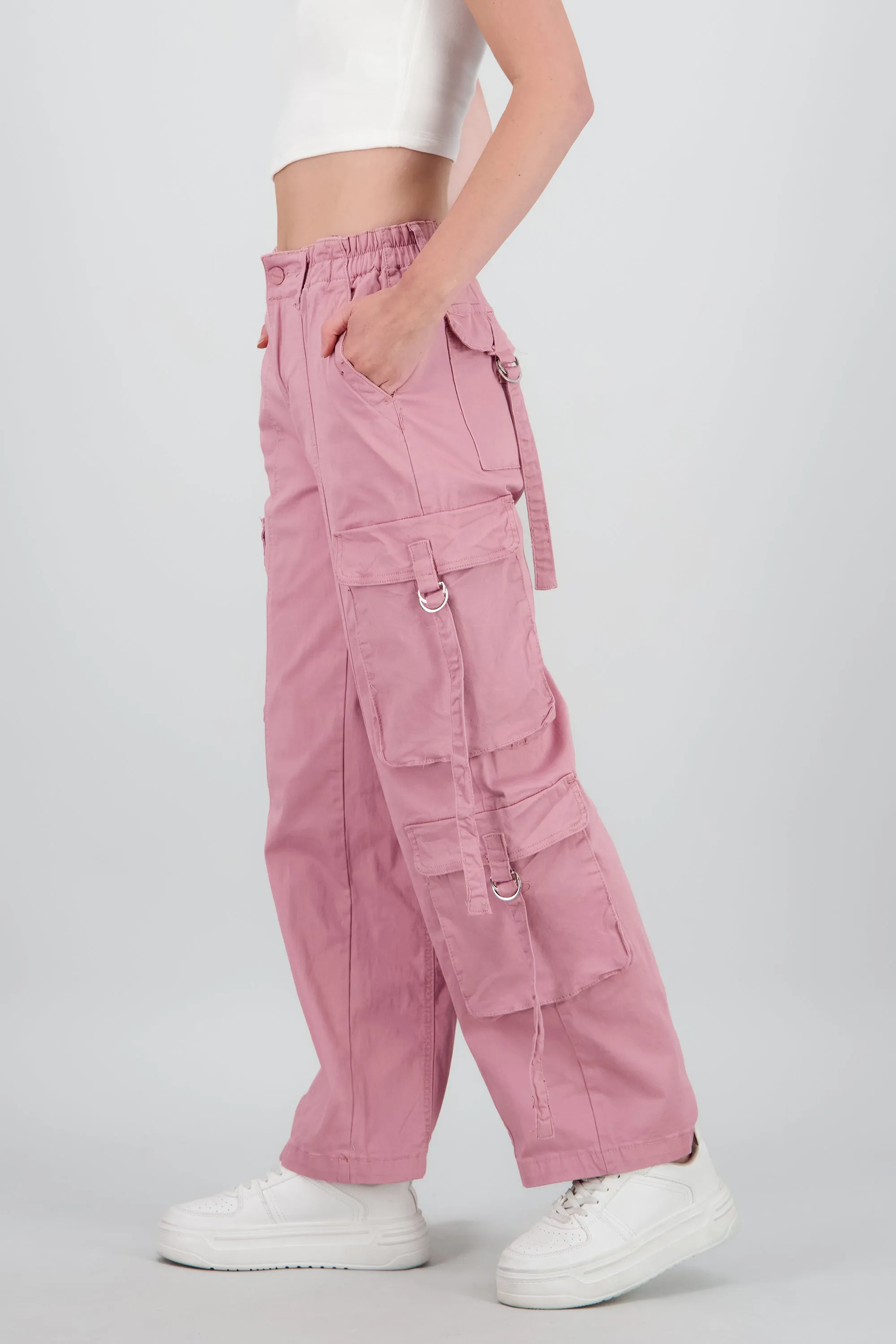 Jeans Cargo 3 Bolsas Tiras sold by Shasa product image thumbnail 3