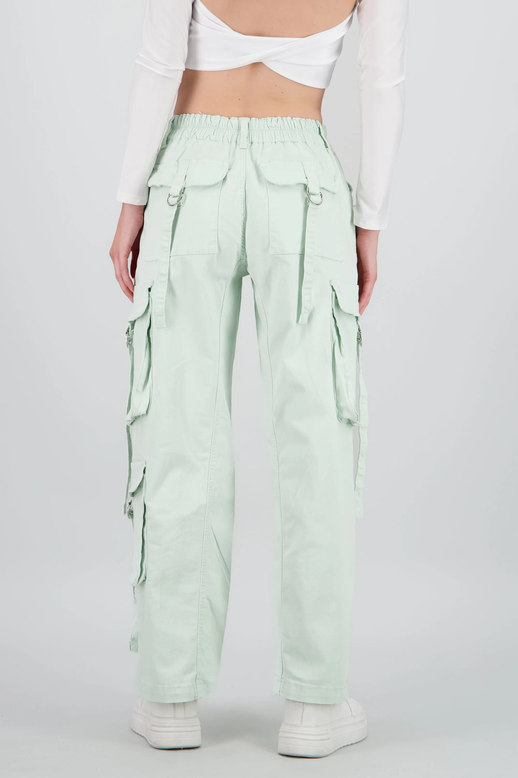 Jeans Cargo 3 Bolsas Tiras sold by Shasa product image thumbnail 4