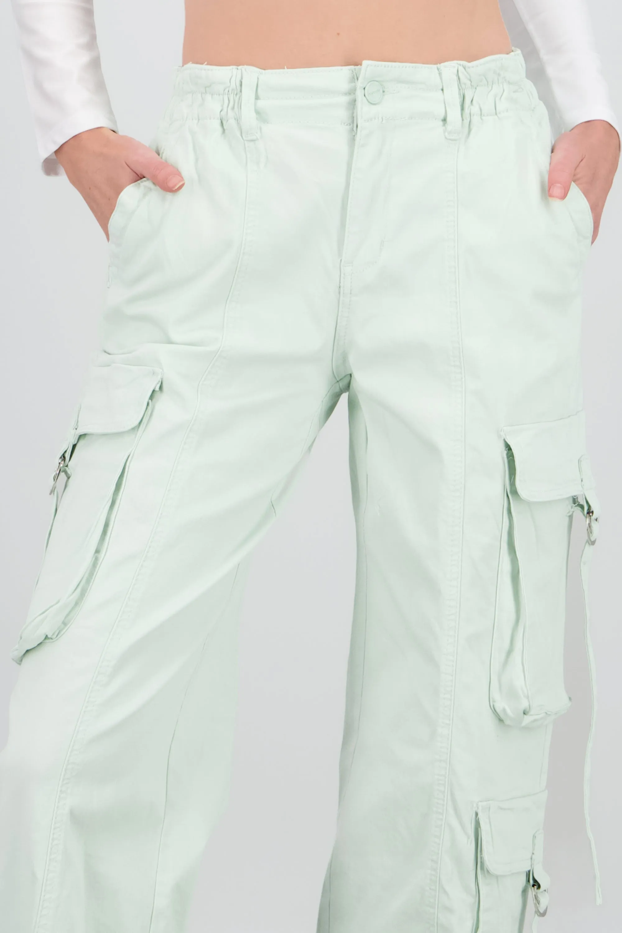 Jeans Cargo 3 Bolsas Tiras sold by Shasa product image thumbnail 5