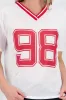 Playera over estampado numero sold by Shasa