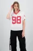 Playera over estampado numero sold by Shasa