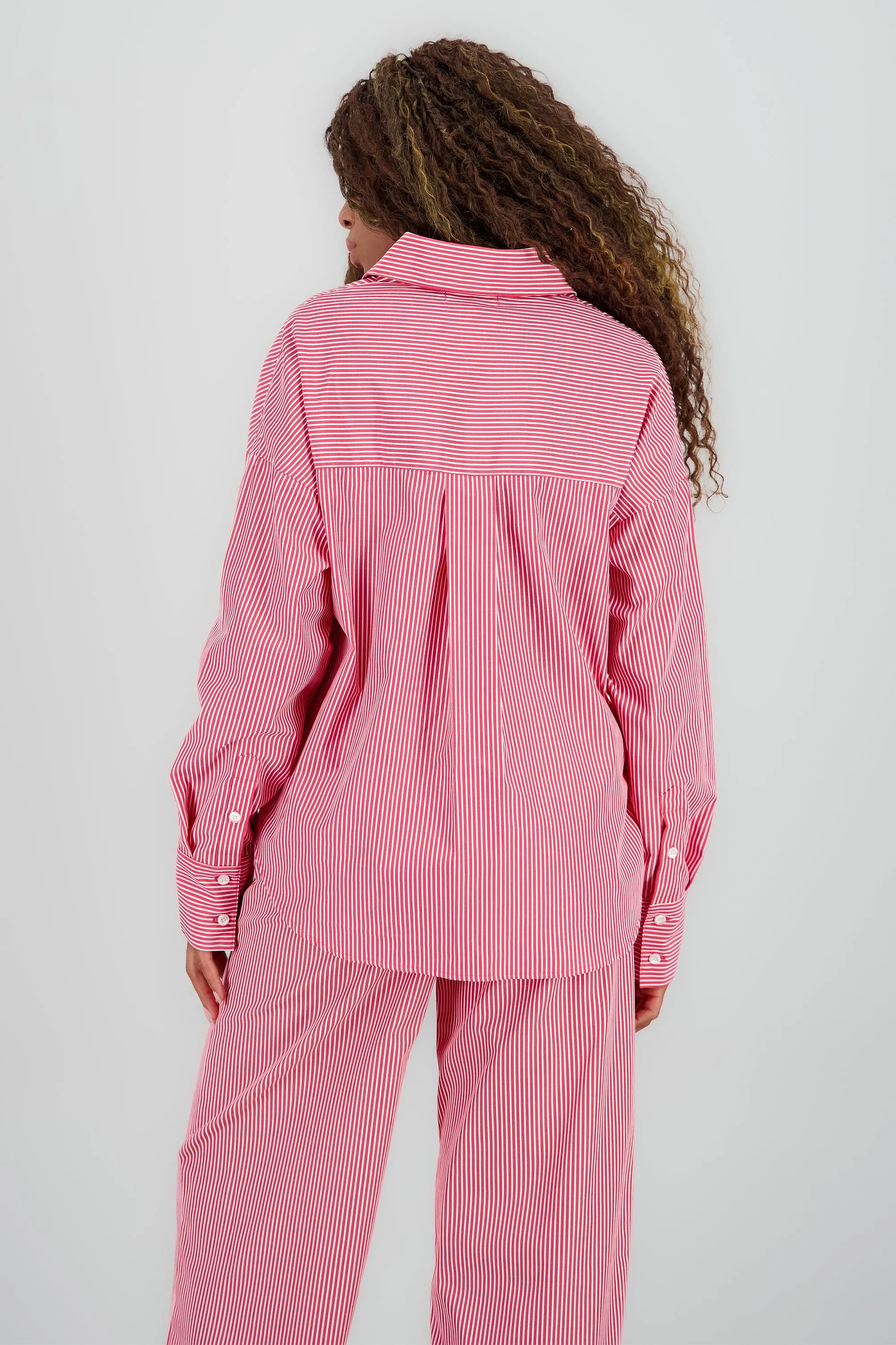 Camisa oversize rayas sold by Shasa product image thumbnail 4