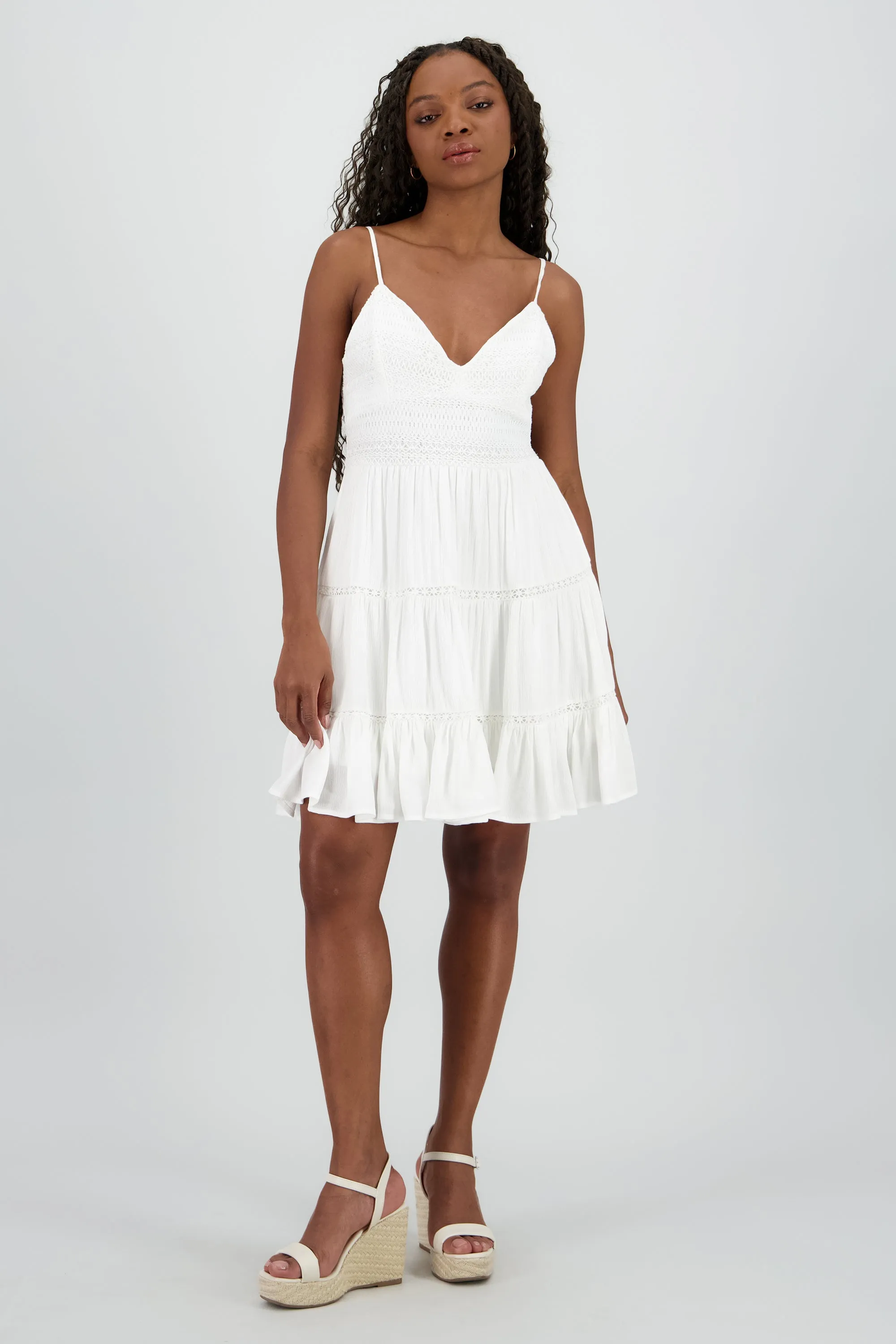 VESTIDO MINI DETALLE BORDADO sold by Shasa