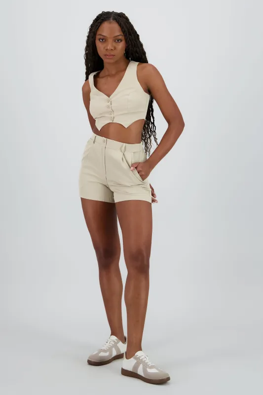 Shorts lisos con textura sold by Shasa