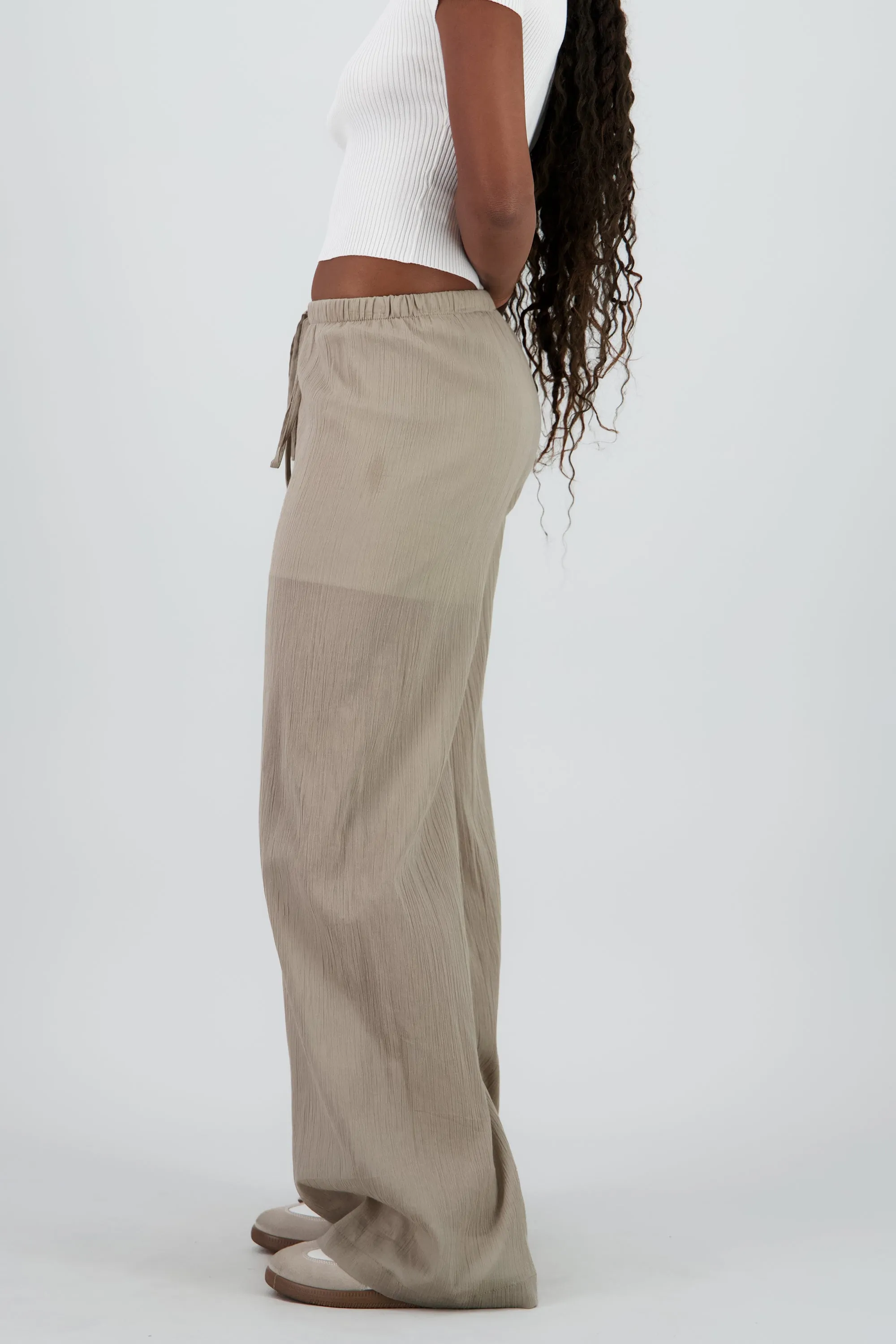 pantalon detalle textura plisado jareta sold by Shasa product image thumbnail 3