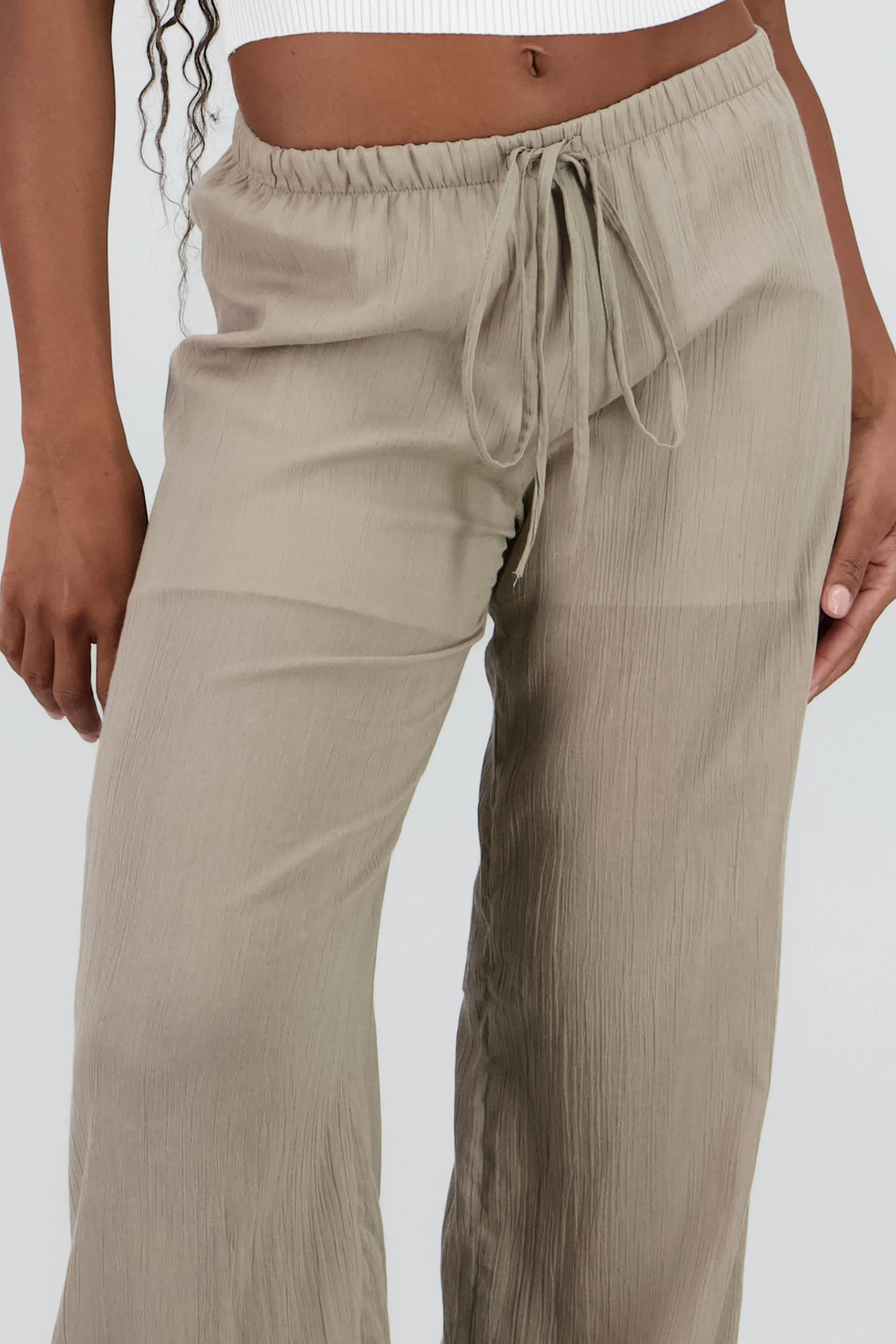 pantalon detalle textura plisado jareta sold by Shasa product image thumbnail 5