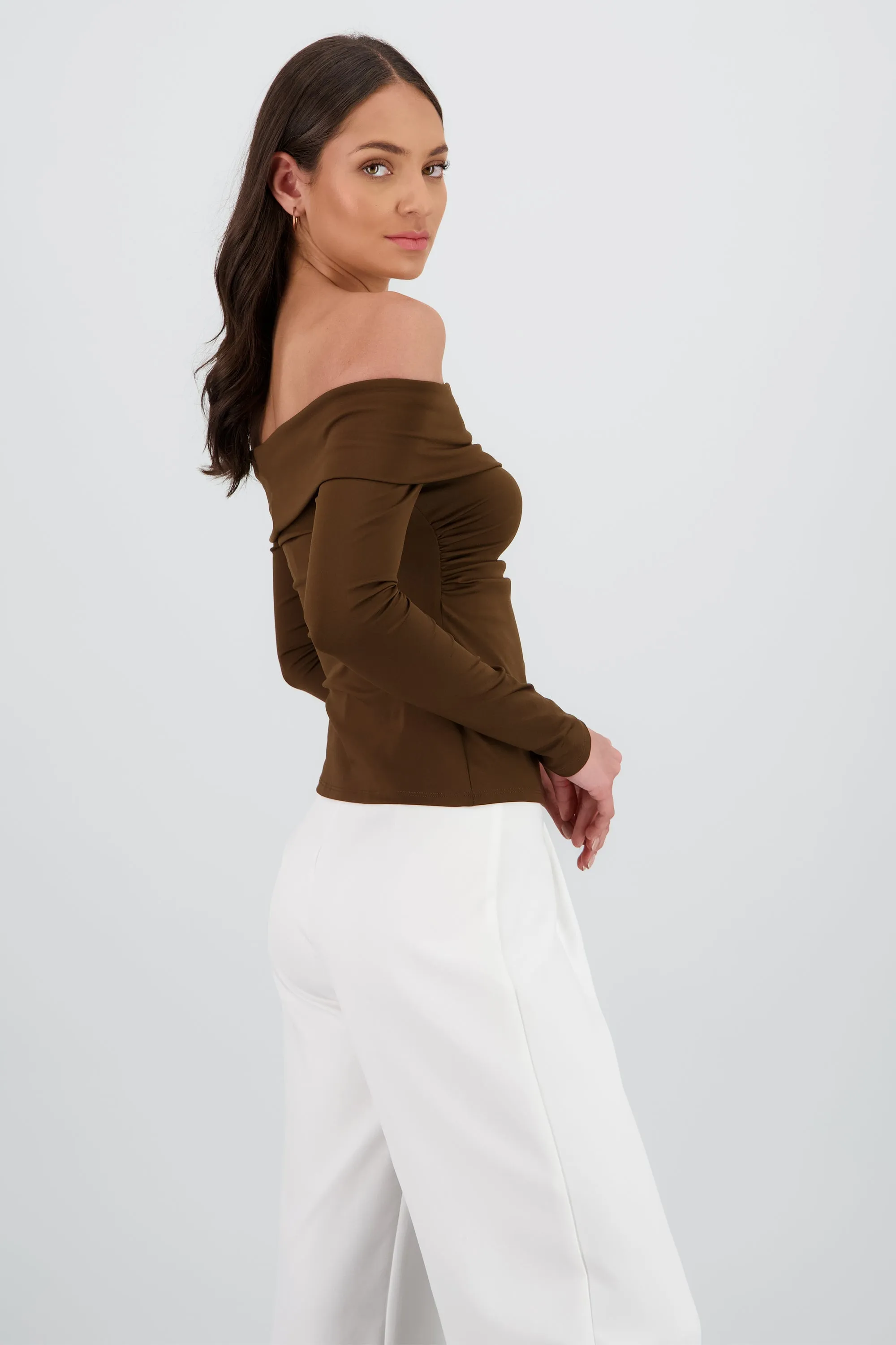 Top manga larga con dobles escote Hypsters sold by Shasa product image thumbnail 3