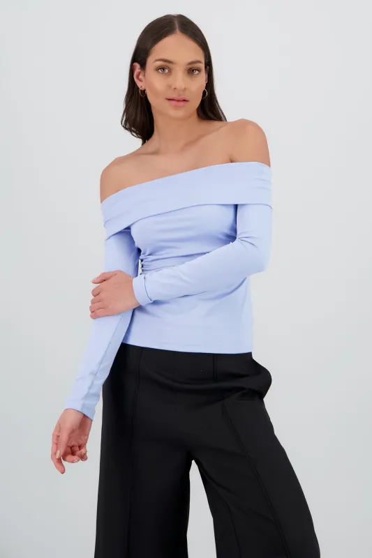 Top manga larga con dobles escote Hypsters sold by Shasa