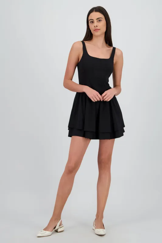 Vestido mini efecto globo sold by Shasa