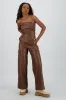 Jumpsuit cargo efecto piel sold by Shasa