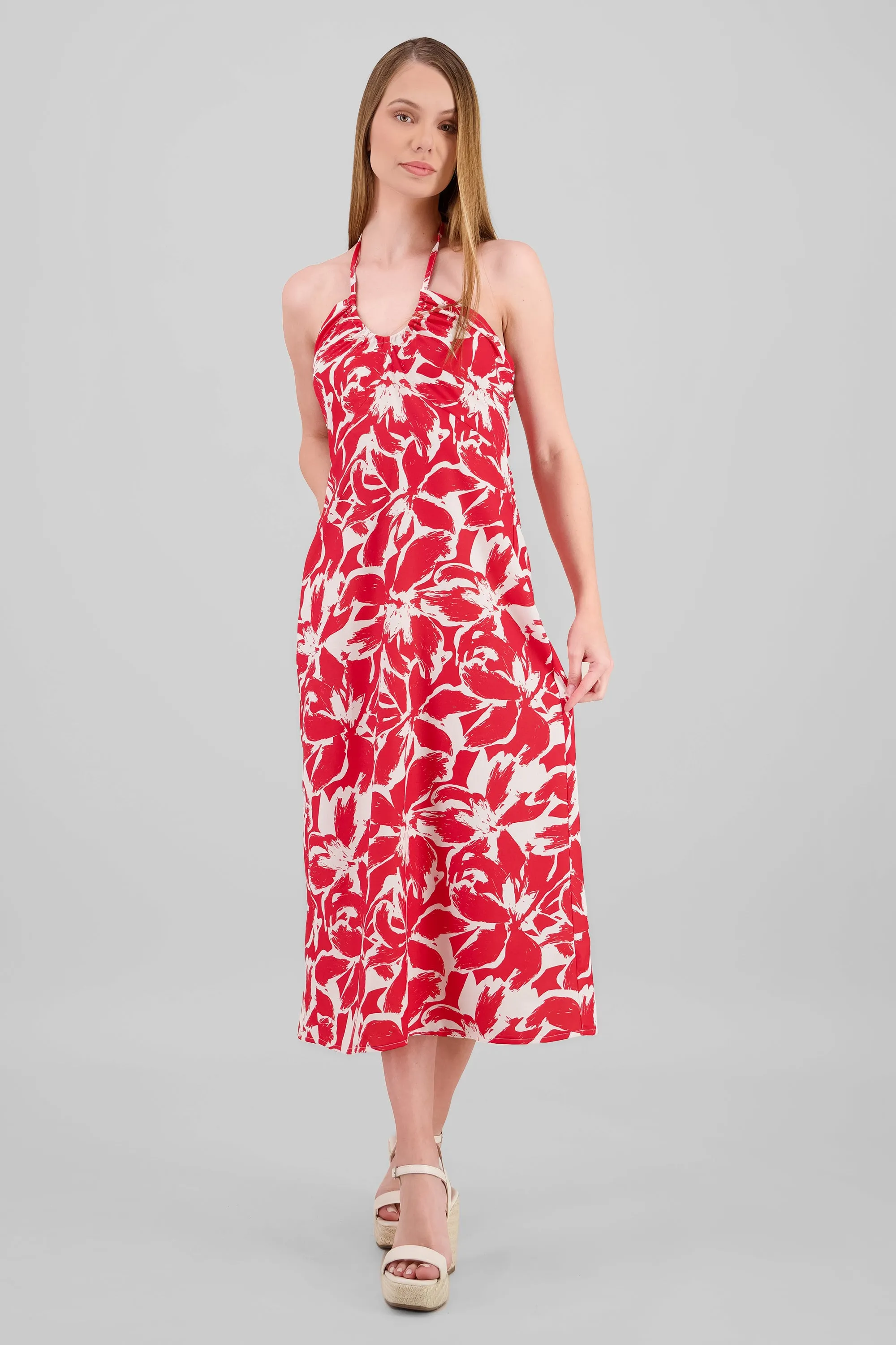 Vestido estampado halter sold by Shasa product image thumbnail 2