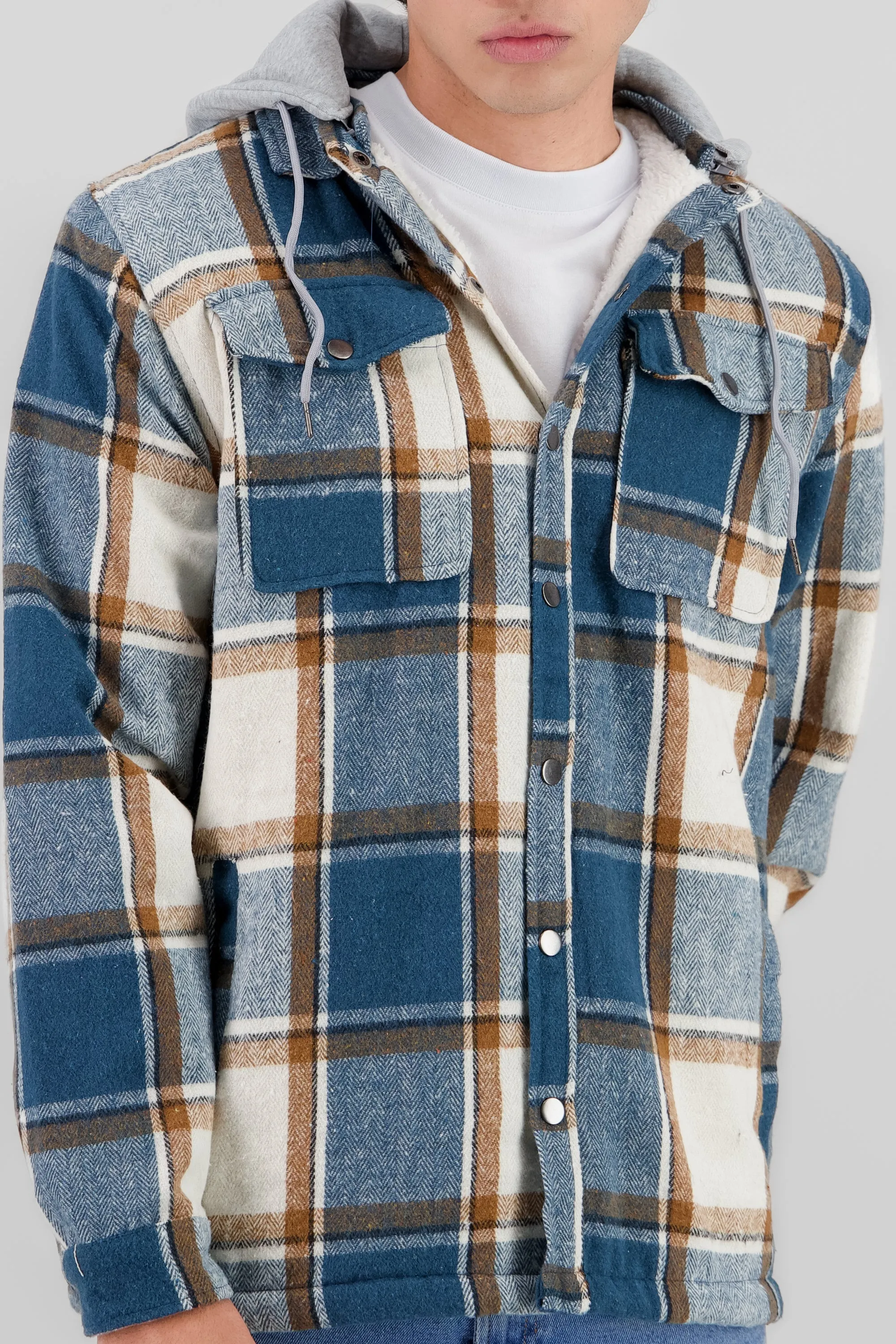 Chamarra cuadros flannel sold by Shasa product image thumbnail 5