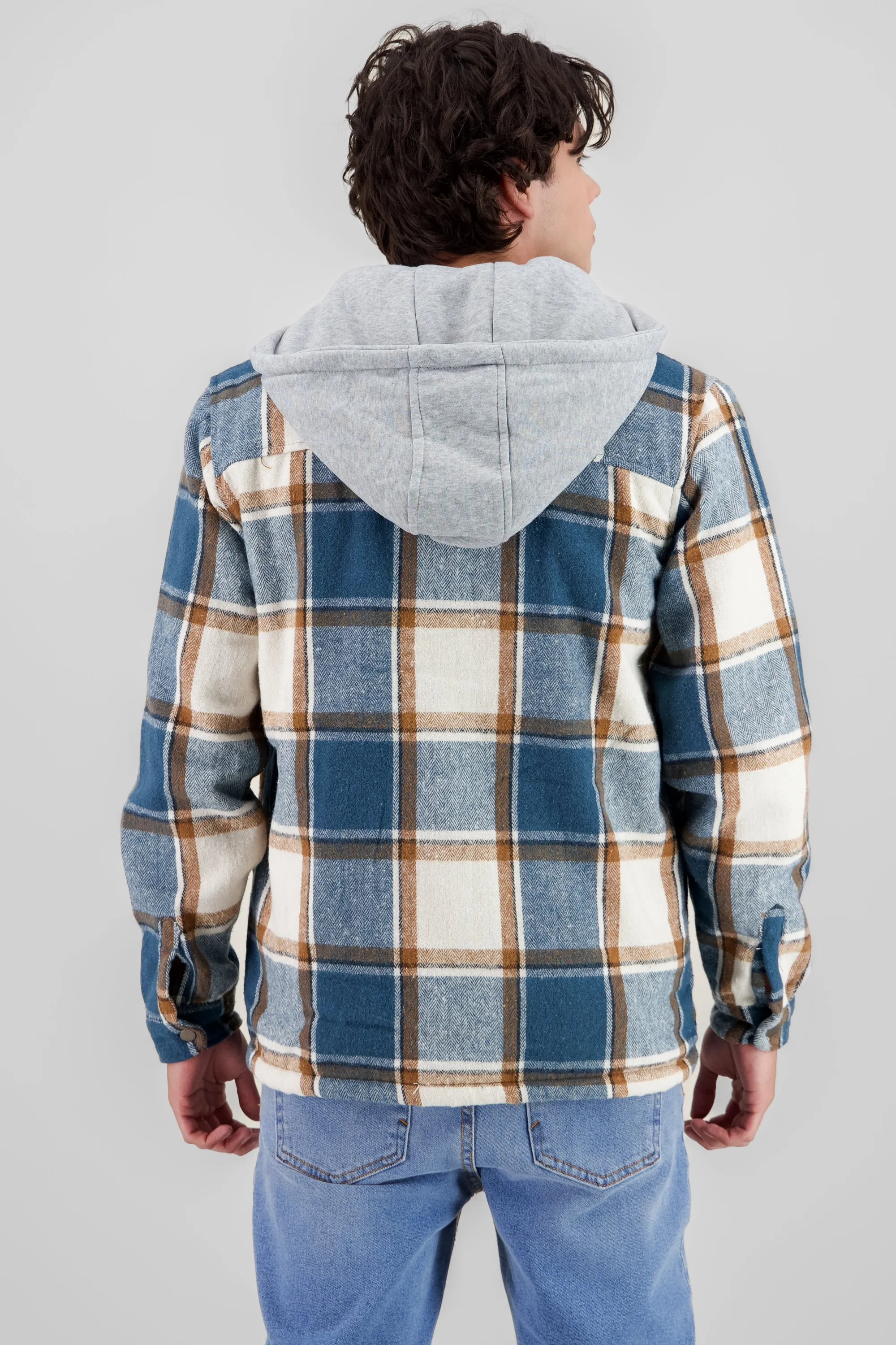 Chamarra cuadros flannel sold by Shasa product image thumbnail 4