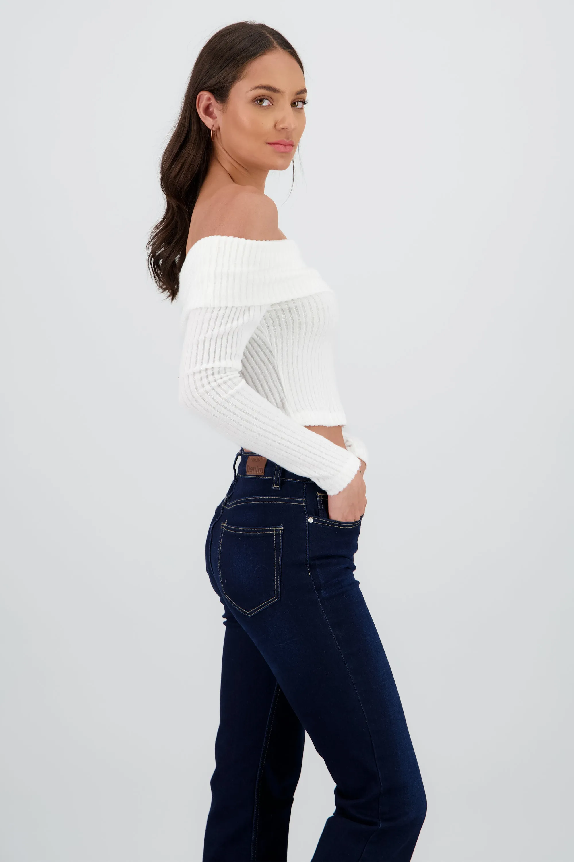 Top off shoulder liso tipo rib sold by Shasa product image thumbnail 3