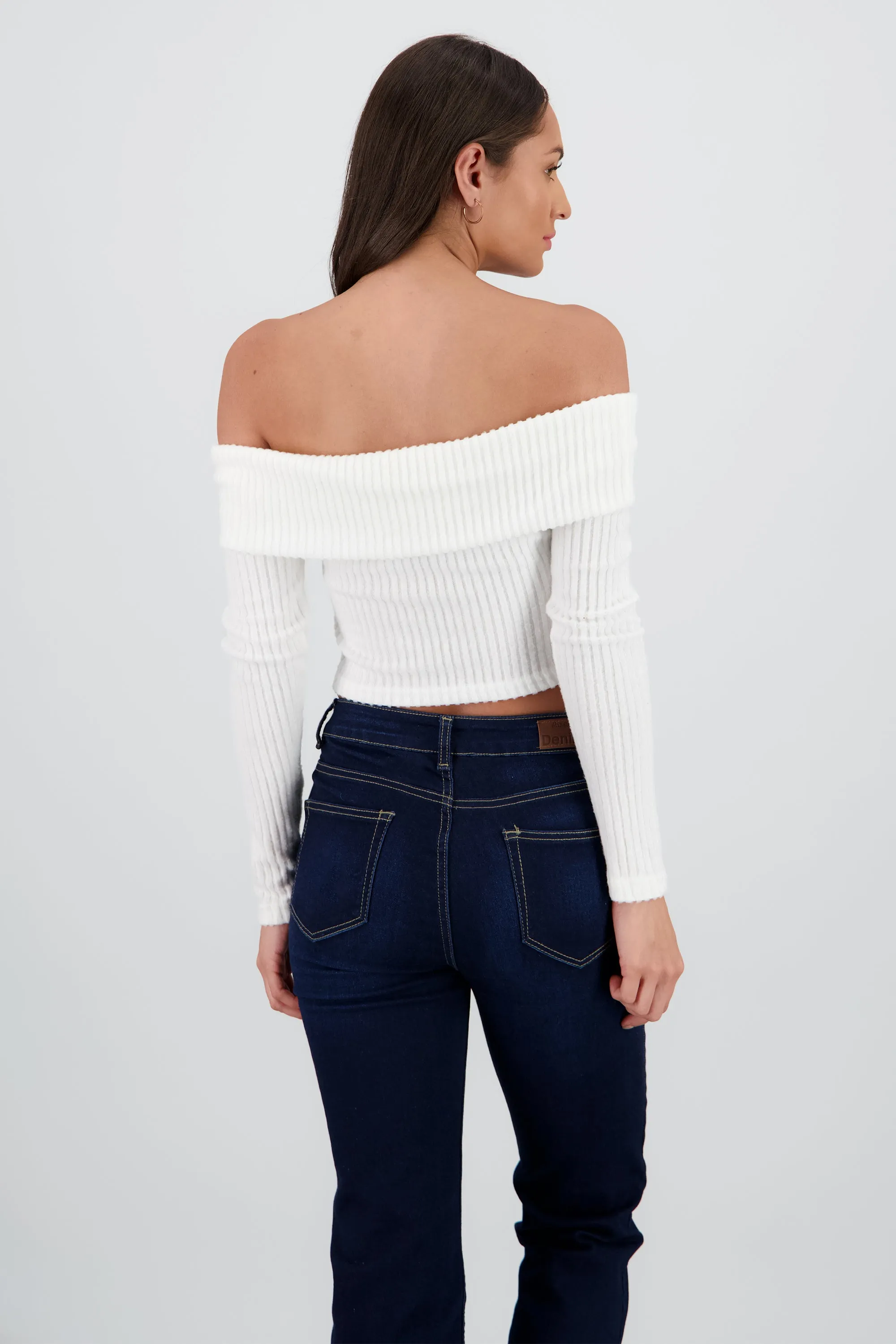 Top off shoulder liso tipo rib sold by Shasa product image thumbnail 4