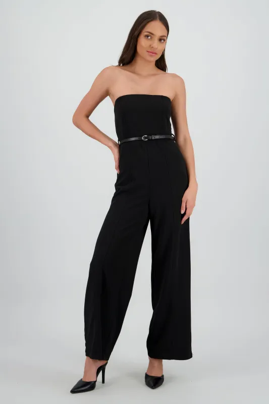Jumpsuit liso con cinturon sold by Shasa