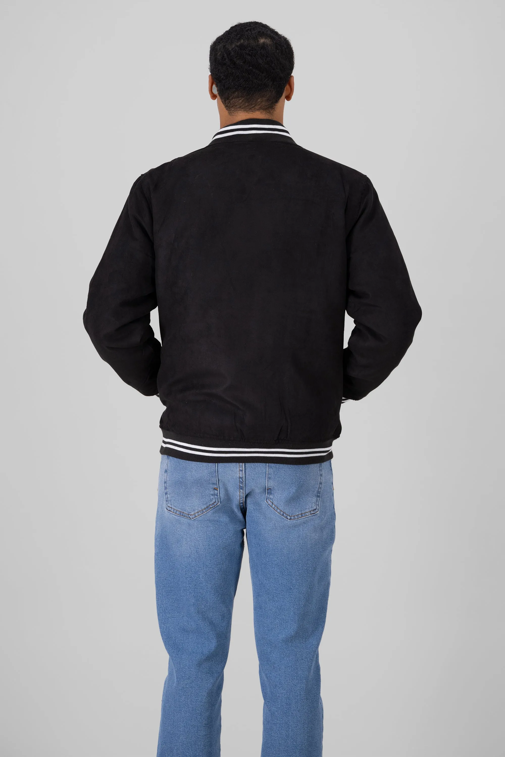 Chamarra varsity suede sold by Shasa product image thumbnail 4